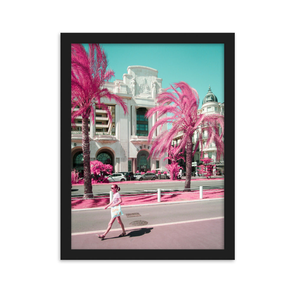 Pink Palm Promenade