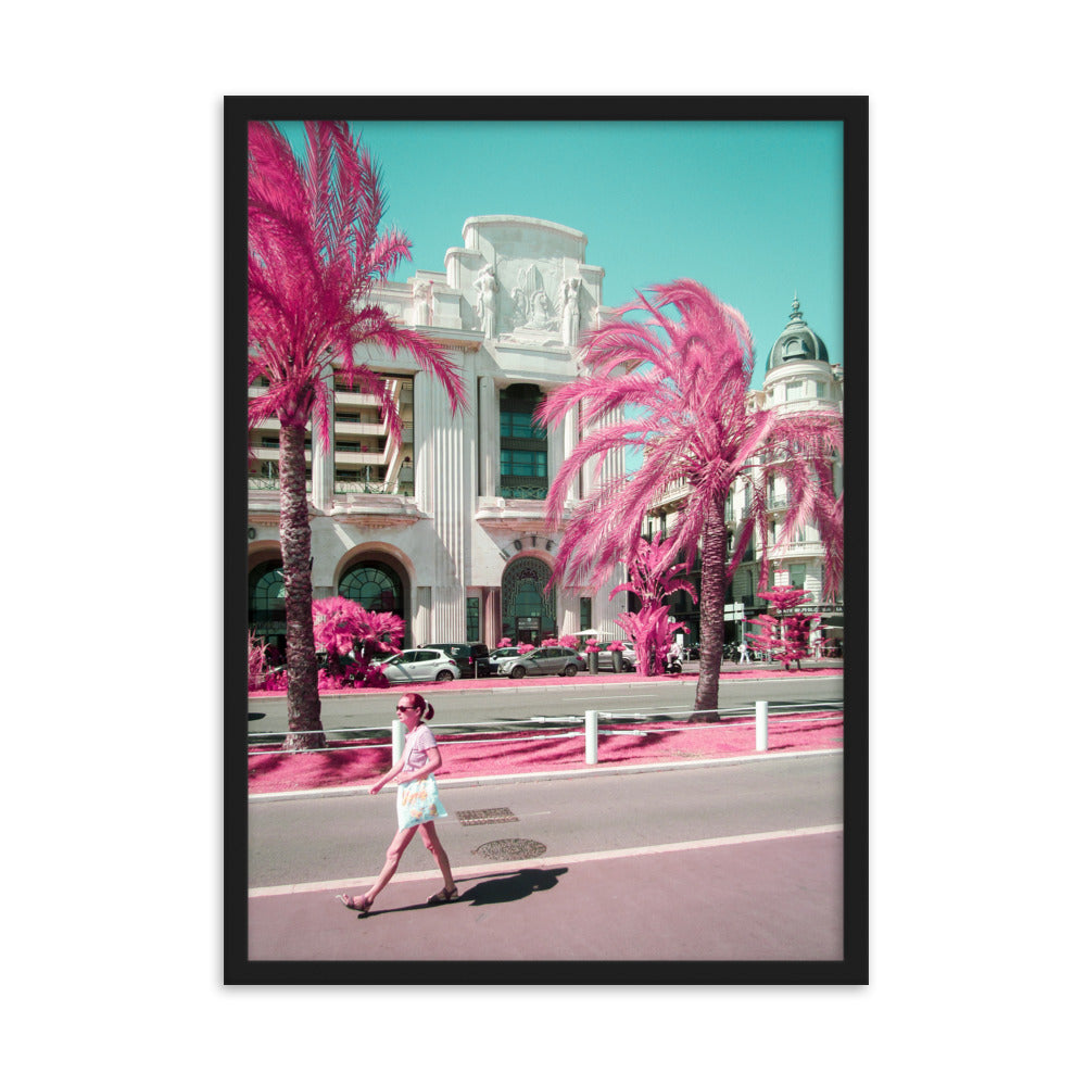 Pink Palm Promenade