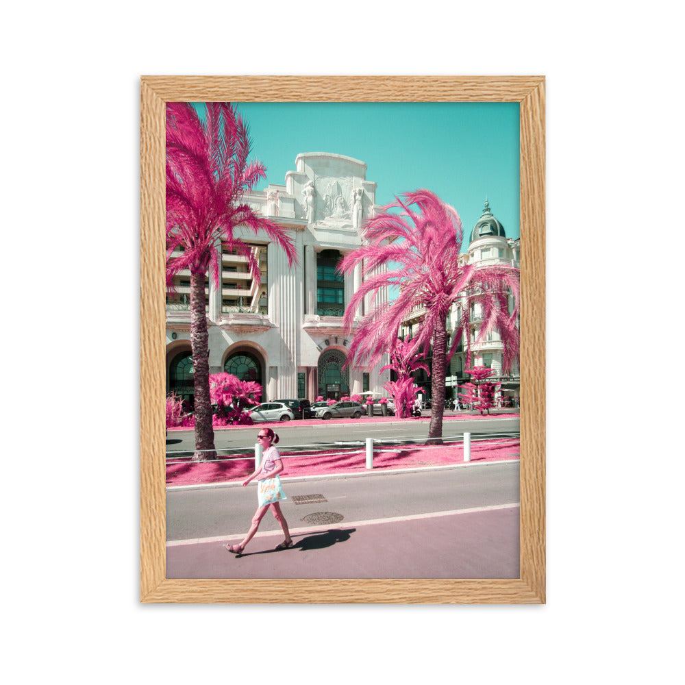 Pink Palm Promenade