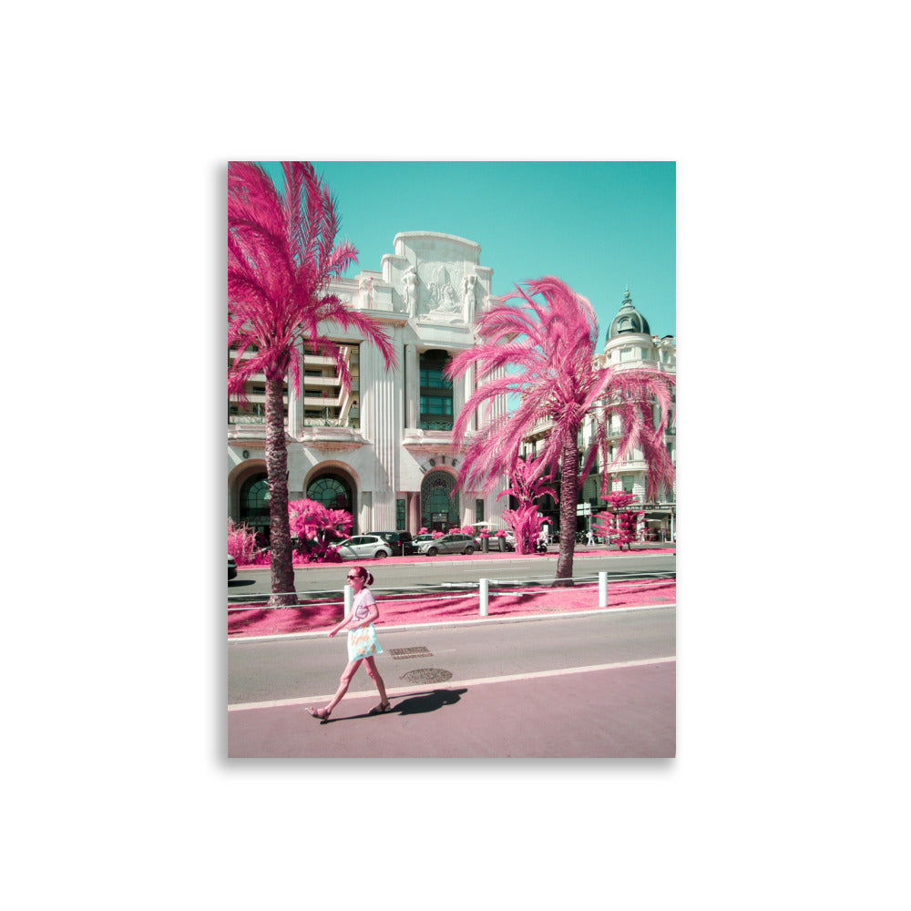 Pink Palm Promenade